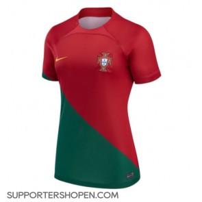 Portugal Hemma Matchtröja Dam VM 2022 Kortärmad
